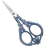 YOUGUOM Embroidery Scissors, Small Sharp Pointed Detail Shears for DIY Craft Needlework Yarn Sewing