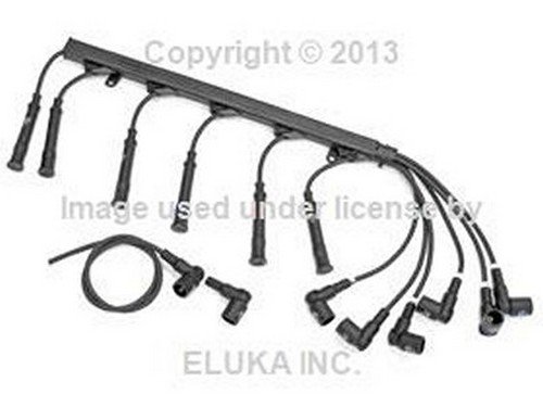 BMW OEM Engine Ignition Spark Plug Wire Set E23 E24 E28 12 12