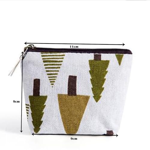 Quickun Coin Purse, Zipper Change Purse Small Zipper Pouch2