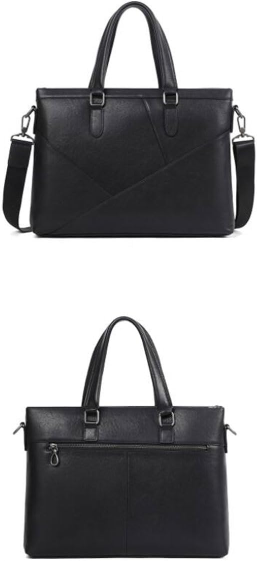 WTSMGS Genuine Leather Shoulder Bags Mens Handbags Laptop Bags Totes Briefcases Messenger Bags Computer Bags