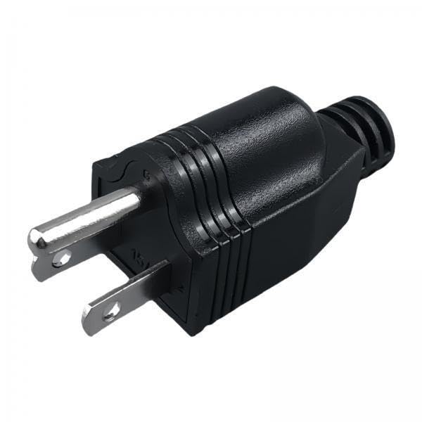 ZOOMELLA 3xUS Plug Adapter Converter 3 Pin US USA Removable Power Detachable Home Phone Black-picture-33