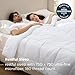 Bedsure Comforters Queen Size Duvet Insert, All Season Bed Comforter, Quilted Down Alternative Duvet, Box Stitched Comforter with Corner Tabs, Machine Washable, 88 x 88 Inches (White)