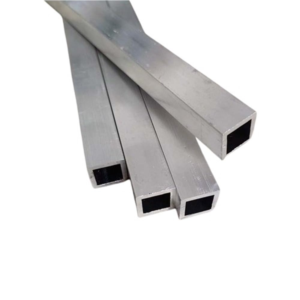 Aluminiumrohr 10 Stück Metall-Al-Rohre, Vierkantrohr 100 mm – 200, Aluminiumrohre mit hervorragender Haltbarkeit for DIY-Autorahmen(20x20x200mm)