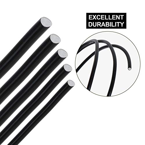 Laniakea 5 Rolls Bonsai Wires, 5 Sizes - 1.0 Mm, 1.5 Mm, 2.0 Mm, 2.5 Mm, 3.0 Mm Anodized Aluminum Bonsai Training Wire With Bonsai Wire Cutter (Total 164 Feet) #TOP3