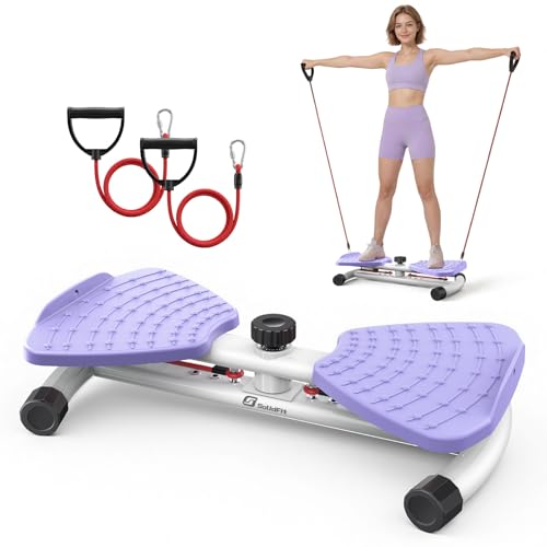 SolidFit Waist Twister Machine Exercise, 326 lbs Ab Twister