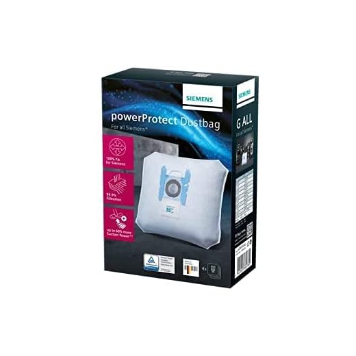 4 Staubsaugerbeutel Siemens VS06T212