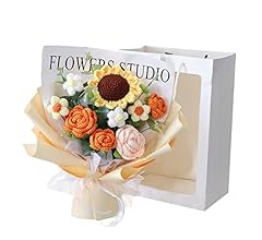 マイ。プロフ必読様 毛糸の花束 枯れない花束 毛糸の花束 枯れない花 ピンク あみぐるみ ayasou 通販 19334029