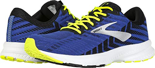 Brooks Mens Launch 6 Running Shoe - Blue Black Nightlife - D - 8.5