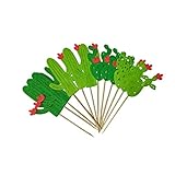 Diseño único de cactus hará que tu pastel sea viva y viva.