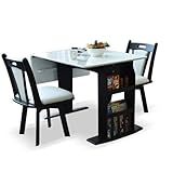 ダイニングテーブルセット 伸長式 4点セット ハイグロステーブル cs-211BR