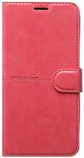 جراب من الجلد بتغطية كاملة لموبايل شاومي ريدمي نوت 10/10s (بينك)، زهري