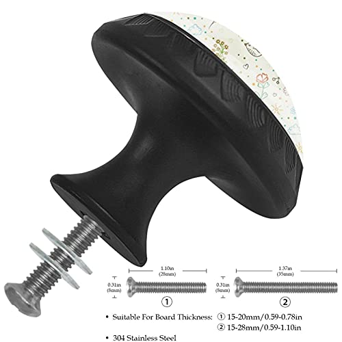 Boutons de tiroir oiseaux pour relooker une commode usée 35mm