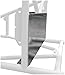 Allstar Air Box - Front - Flat - Aluminum - Natural - Sprint Car - Each
