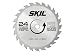Produktbild SKIL Hartmetall Sägeblatt ø 190 mm (24 Zähne, Werkzeugaufnahme 16 mm, für Modelle 5565, 5166, 5266, 5366, 5466, 5566, 5666, 5766, 5866, 5830, für saubere Schnitte)