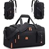 Gym Bag for Men and Women with Shoe & Laptop Compartment Sport Duffle Bag | 3-in-1 Anti-Theft Carry On Backpack Duffel Bag for Airplane, Workout, Overnight, Travel, Weekender, 35L