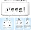 WAVLINK AX3000 Sistema Mesh WiFi 6 2 unidades - Lo último 2026, Velocidad de hasta 3.0 Gbps y Cobertura de 5,000 pies cuadrados, Reemplaza el router inalámbrico y el extensor de señal WiFi, Compatible con backhaul por cable, Control por aplicación 4