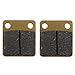 Rear Brake Pad Pads, PRO BAT, Disc Brake Pad Shoes For 50cc-250cc ATV Quad Go Kart TaoTao Roketa Sunl Kandi, Golden