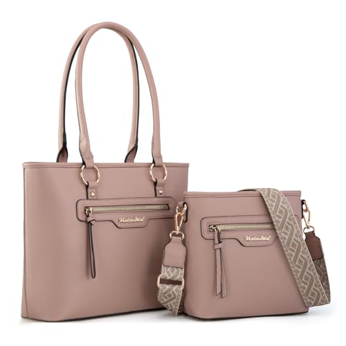 Montana West tote bag for women medium crossbody purse set