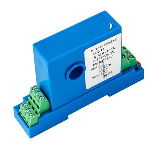 Transmisor 4-20mA para sensor de corriente continua 150A con orificio pasante de 8mm 4