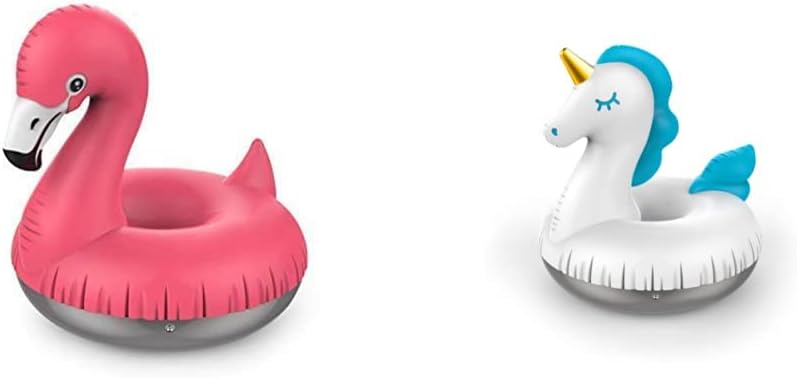Genuine Fred Flamingo Pool Float Tea Infuser, Pink and Genuine Fred Unicorn Pool Float Tea Infuser, regular