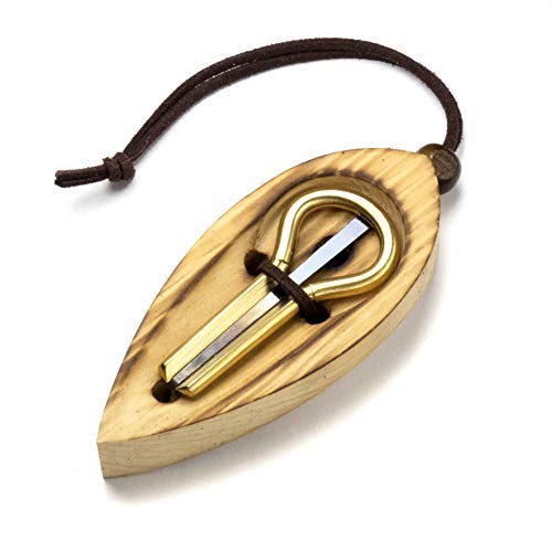 Jew's harp with case jaw harp mouth harp mondharp maultrommel by Pavel Potkin with cedar case"Light Leaf"