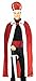 Forum Novelties Men's King Robe and Crown Set, Red, One Size