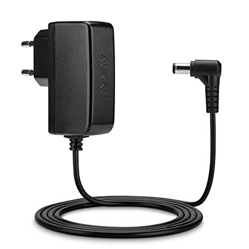 Aukru 5V Fenstersauger Netzteil Ladegerät für Leifheit Fenstersauger Set Dry & Clean 51003, 51000, 51001, 51002, 51004, 51013, 51016, 51019, 51021,51023