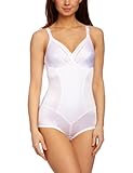  Triumph Damen Claudette 200 Bodysuit Formender Body, Weiß, 100C (Herstellergröße: 44C)