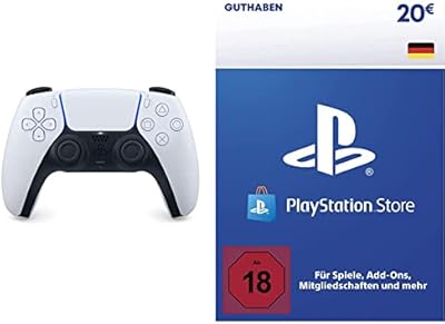 DualSense Wireless-Controller [PlayStation 5 ] + PSN Guthaben | 20 EUR | deutsches Konto | PS5/PS4 Download Code