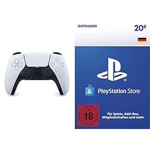DualSense Wireless-Controller [PlayStation 5 ] + PSN Guthaben | 20 EUR | deutsches Konto | PS5/PS4 Download Code