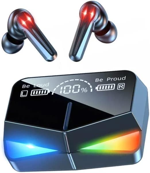 VINAYAK UR NEEDS™ M90 Pro TWS Earbuds Bluetooth 5.3 Type-C with Power Bank Charge Your Phone, 280 Hours Playback (Charging case Backup) Earbuds (M28)