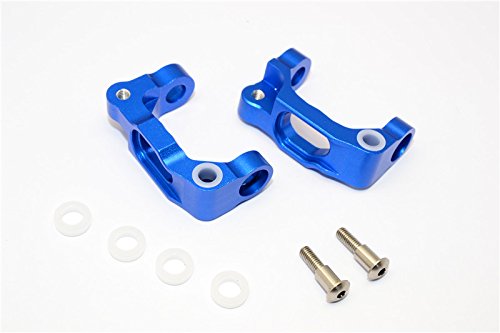 Tamiya MF01X Upgrade Parts - Aluminum Front C-Hub Set (1 Pair), Blue