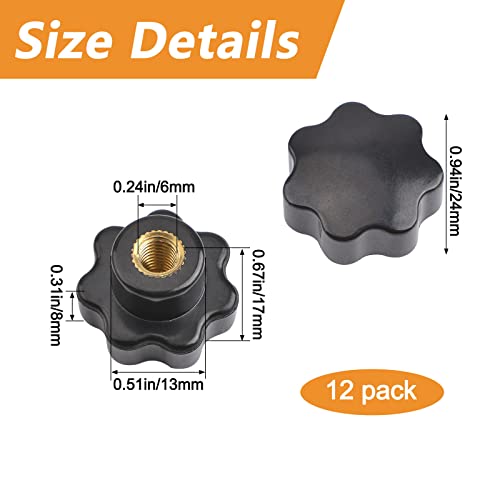 MOBOROR 12PCS Female Knob Screws - Image 2