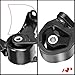 A-Premium 3PCS Engine Motor Mount and Transmission Mount Set Compatible with Honda Civic 2003 2004 2005 L4 1.3L, Replace# 50821-S6M-013, 50821S6M013