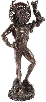 Pacific Giftware Celtic Horned God Cernunnos Collectible Statue by Artist Maxine Miller 10 Inch Cast Bronze