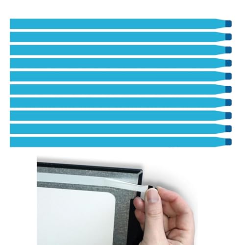 Image of 10PCS White Laptop Screen Double Sided Adhesive Strips Easy Pull Tab Stretch Tape for LCD LED Display Replacement Panel Without Handle