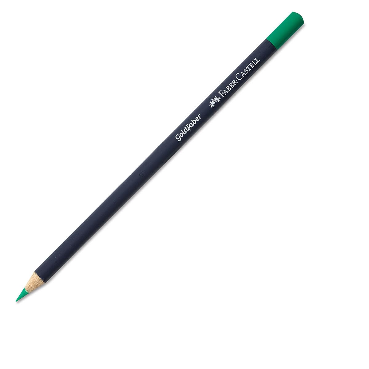 Faber-Castell Creative Studio Goldfaber Colour Pencil, (163), Light Phthalo Green, Single Pencil, for Art, Craft, Drawing, Sketching, Home, School,