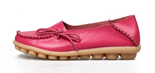 Image of VenusCelia Women's Breathable Comfort Walking Office Flat Loafer