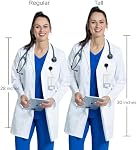 Cherokee Women's Lab Coat 28" Button Up Front Consultation Coat CK451