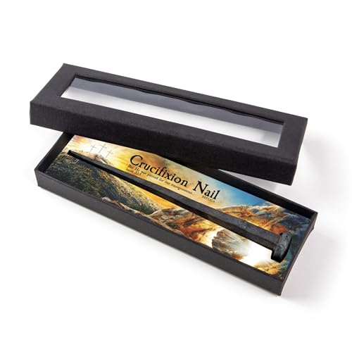 6" Crucifixion Iron Nail Replica in Elegant Gifting Box -