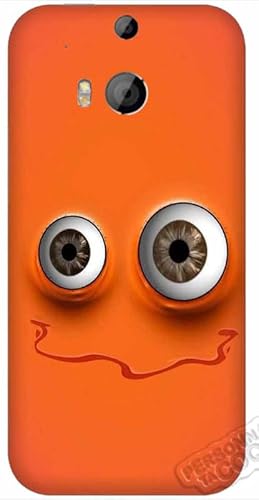 GENERICO Schutzhülle für HTC One M8, aus Hartplastik, Gesichtsdesign 2 GENERICO Schutzhülle für HTC One M8, aus Hartplastik, Gesichtsdesign 2