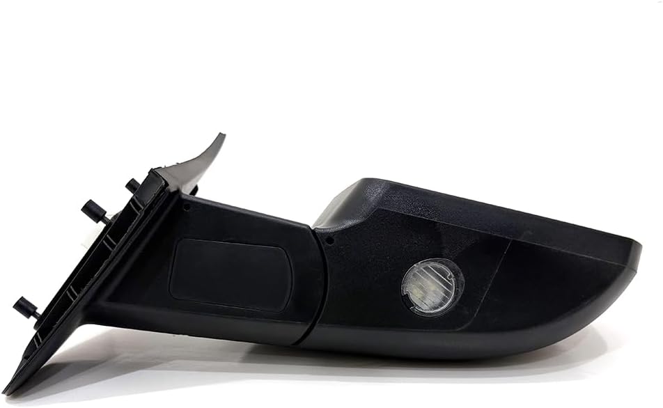 Fit for Toyota Tundra 2014-2019 Door Mirror Assembly Textured Black Power Heated with Signal Light and Blind Spot Glass Power Folding with Memory and Puddle Light 18 Pins RH