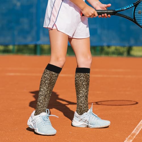 Knee High Socks for Women and Men Outdoor Sport Athletic Socks Comfort Breathable Casual Tube Socks2