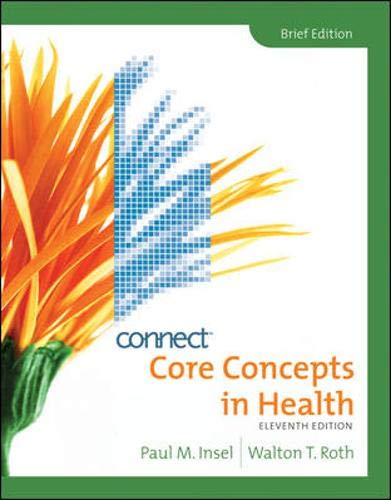 Core Concepts in Health, Brief with Connect Plus Personal Health Access Card