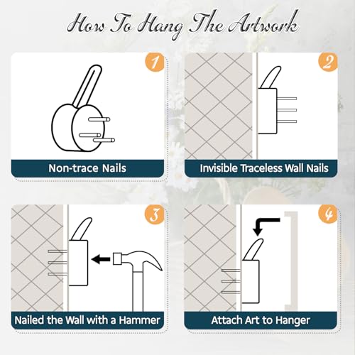 Dazzlewall Framed Colourful Butterfly Book Wall Art, Vintage Aesthetic Library Poster for Reading Room Living Room Decor 12x16 in - Cosy Home Interiors Dazzlewall Framed Colourful Butterfly Book Wall Art, Vintage Aesthetic Library Poster for Reading Room Living Room Decor 12x16 in - Image 7