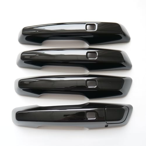 NEOLVZT New Sport Exterior Door Handle Cover Trim for GMC Acadia Terrain Chvey Traverse Equinox 2025 2026 (Glossy Black)