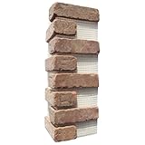 Brickwebb Thin Brick Sheets - Corners (Box of 3 Sheets) - Castle Gate