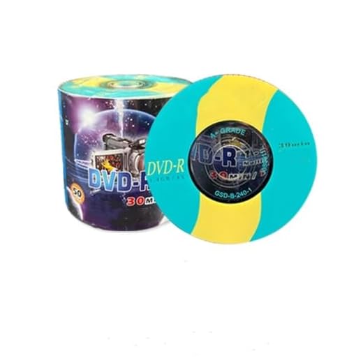 50 Pack 3" 8cm Mini Recordable Blank DVD-R Discs Disk for DVD VCR Video Camera 1.4GB/30min 1-8X