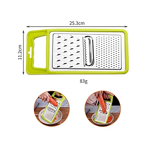 Mandolina de Acero Inoxidable para Cortar Verduras 3 en 1 miniatura 3