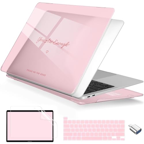 Batianda LumiArt Case for MacBook Pro 13 inch 2020 2022, You are Enough